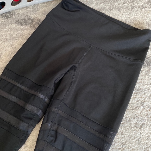 Black mesh leggings - Picture 3 of 5